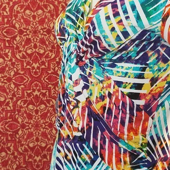 Criss Cross front blouse M - Picture 5 of 6